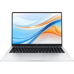 Ноутбук 16" HONOR Magicbook X16 Plus 2024 (AMD Ryzen 7-8845HS/ 32GB/ SSD 1TB/ AMD Radeon 780M/ Windows 11) (5301AJLV), Silver