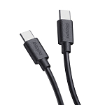 Кабель Type-C <--> Type-C  1.2м DEPPA 72302, черный