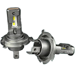 Лампа светодиодная LEDISON Compact №3, H4, 5000K, 12-24V, к-т 2шт