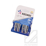 Элемент питания КОСМОС LR06 BL-4 (4/48/576)