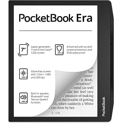 Электронная книга POCKETBOOK 700 ERA серебристый (PB700-U-16-WW)