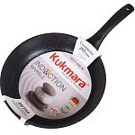 Сковорода 24см KUKMARA "Marble Induction" смти240а, (темный мрамор)
