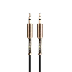 Кабель Jack 3.5 <--> Jack 3.5  1.0м JD-261 Черный