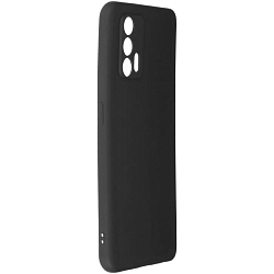 Задняя накладка ZIBELINO Soft Matte для Realme GT (черный) защита камеры