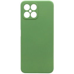 Силиконовый чехол SILICONE CASE NEW ERA для Honor X8 зеленый