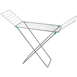 Сушилка 18 для белья цв.СЕРЕБРО напольная складная (171х55х107) СБП1/С "НИКА"