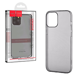 Силиконовый чехол HOCO для iPhone 13 Pro черный (Light Series)