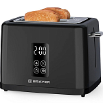 Тостер BRAYER BR-2113 / 930 Вт (2 тоста 7 реж./Подогрев/Разморозка)