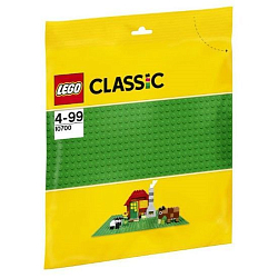 Конструктор LEGO Classic 10700 Строительная пластина 25.5х25.5 цвет зеленый