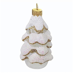 Ёлочное украшение "Ёлочка", прозрачная серия, в подарочной упаковке, h-8см ФУ-37/П