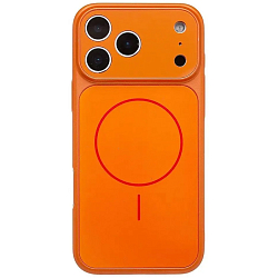 Задняя накладка AG Case для iPhone 17 pro max оранжевый