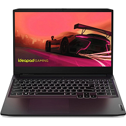 Ноутбук игровой 15.6" Lenovo IdeaPad Gaming 3 15ACH6 (AMD Ryzen 7 5800H/  RAM 8 ГБ/ SSD 512 ГБ/ GTX 1650/ DOS) 82K201WMRK, чёрный
