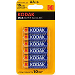 Элемент питания KODAK LR06 MAX SUPER BL-6 (72/288)