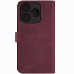 Чехол футляр-книга ZIBELINO Book Wallet для Realme C61 4G/C63 4G с магнитной застежкой (бордовый)