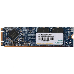 Накопитель SSD M.2 120Gb Apacer AST280, SATA III, SATA, R/W 560/540
