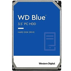 Внутренний HDD 3.5" 2Tb WD Blue WD20EARZ SATA-III (5400rpm) 64Mb