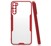 Силиконовый чехол BUBBLE для Xiaomi Redmi NOTE 8 PRO (Красный)