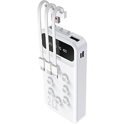 Внешний АКБ REMAX RPP-297, Lefen Series, (20000mAh), белый, QC3.0, PD