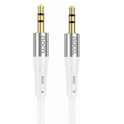 Кабель Jack 3.5 <--> Jack 3.5  1.0м HOCO UPA22 Белый