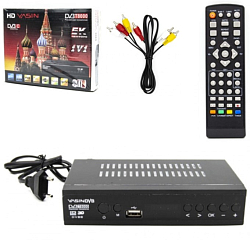 Ресивер DVB-T2 DELTA T8000 (Wi-Fi) + HD плеер