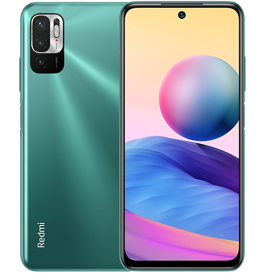 Смартфон Xiaomi Redmi Note 10T 4/128Gb Зелёный (RUS)
