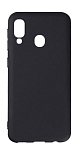 Силиконовый чехол NEYPO для SAMSUNG Galaxy A20, NEON, глянцевый, чёрный