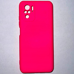 Силиконовый чехол NANO для Xiaomi Redmi NOTE 10_4G/NOTE10S (2021)/POCO M5S (2022) фуксия