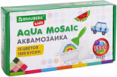 Аквамозаика BRAUBERG KIDS 15 цв 1500 бусин 664913