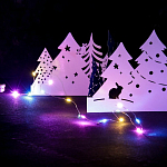 Украшение с гирляндой «Лес» 4376106