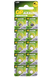 Элемент питания GP AG01 (LR60/LR621) BL-10 (10/250/5000)