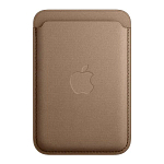 Кошелек для карт FineWoven Wallet Taupe iPh 12 - 16 Pro Max (Анимация NFC Clear) с лого