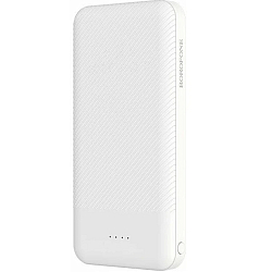 Внешний АКБ BOROFONE BT27, Sea (10000mAh) (2USB) (2A) белый