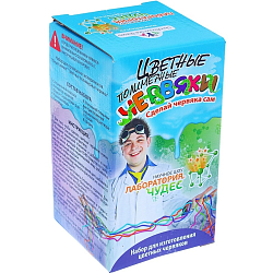 Набор для опытов "Цветные полимерные червяки" Юный химик", арт.817