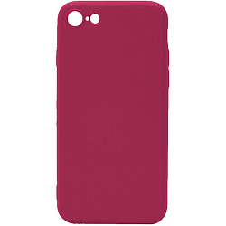 Cиликоновый чехол CTR для iPhone 6/6S Soft Touch (спелый гранат)