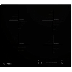 Варочная панель Kuppersberg ICS 604 / ширина 60 см, 2 зоны 1,5 кВт(BOOSTER 2 кВт), 2 зоны 2 кВт(BOOSTER 3 кВт),электронное сенсорное