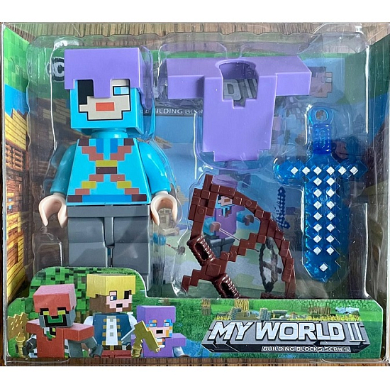 Конструктор My World персонаж Майнкрафт