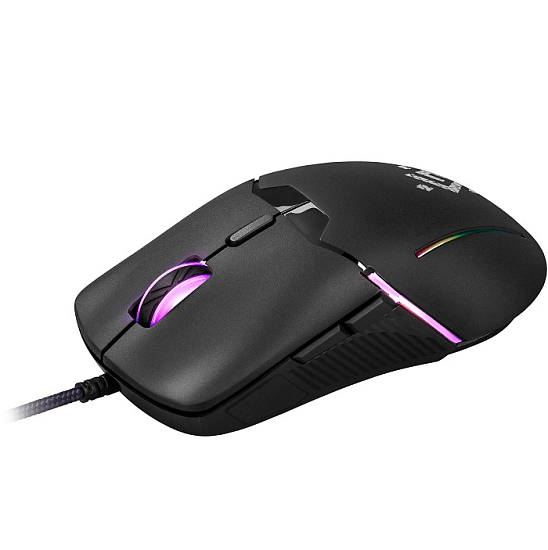 Мышь DEFENDER Longshot GM-533 Rainbow, черный