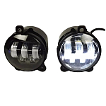 Светодиодные ПТФ 5 линз (2170-50W) Lada Priora (компл 2шт)