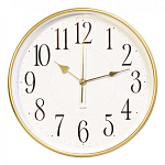 Часы настенные аналоговые БЮРОКРАТ WallC-R76P D29см белый