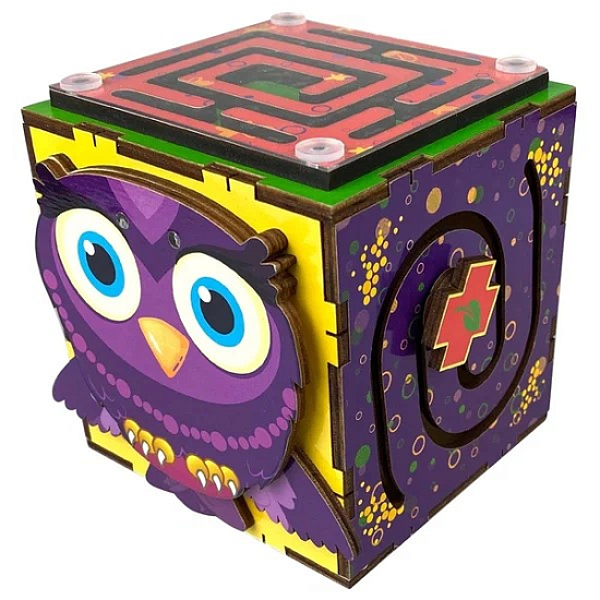 Обучающая доска - Бизикуб - Сова ST0058