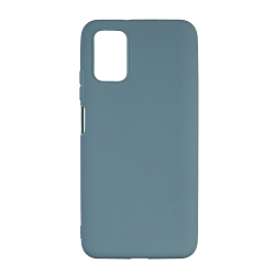 Задняя накладка ZIBELINO Soft Matte для Xiaomi Poco M3 лазурный