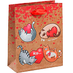 Пакет «Ты – мое счастье!», MS 18 х 23 х 10 см