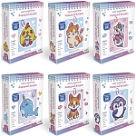 Набор для творчества "Алмазная фигурка", 13х15 см, с магнитом и ленточкой, АССОРТИ, ORIGAMI, 08641