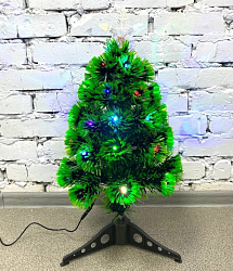 Ёлка с подсветкой светодиодная зеленая 45 см (Уценка)