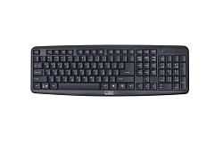 Клавиатура CBR KB 109 черная, USB