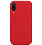 Задняя накладка  GRESSO коллекция Меридиан для Samsung Galaxy A02 красный