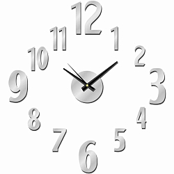 Часы настенные Atlantis MP02 silver