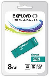 USB  8Gb Exployd 560 Green