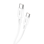 Кабель Type-C <--> Type-C  1.0м Kakusiga KSC-982 белый