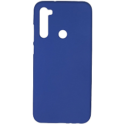 Задняя накладка SILICONE case NEW для Xiaomi Redmi Note 8T синяя